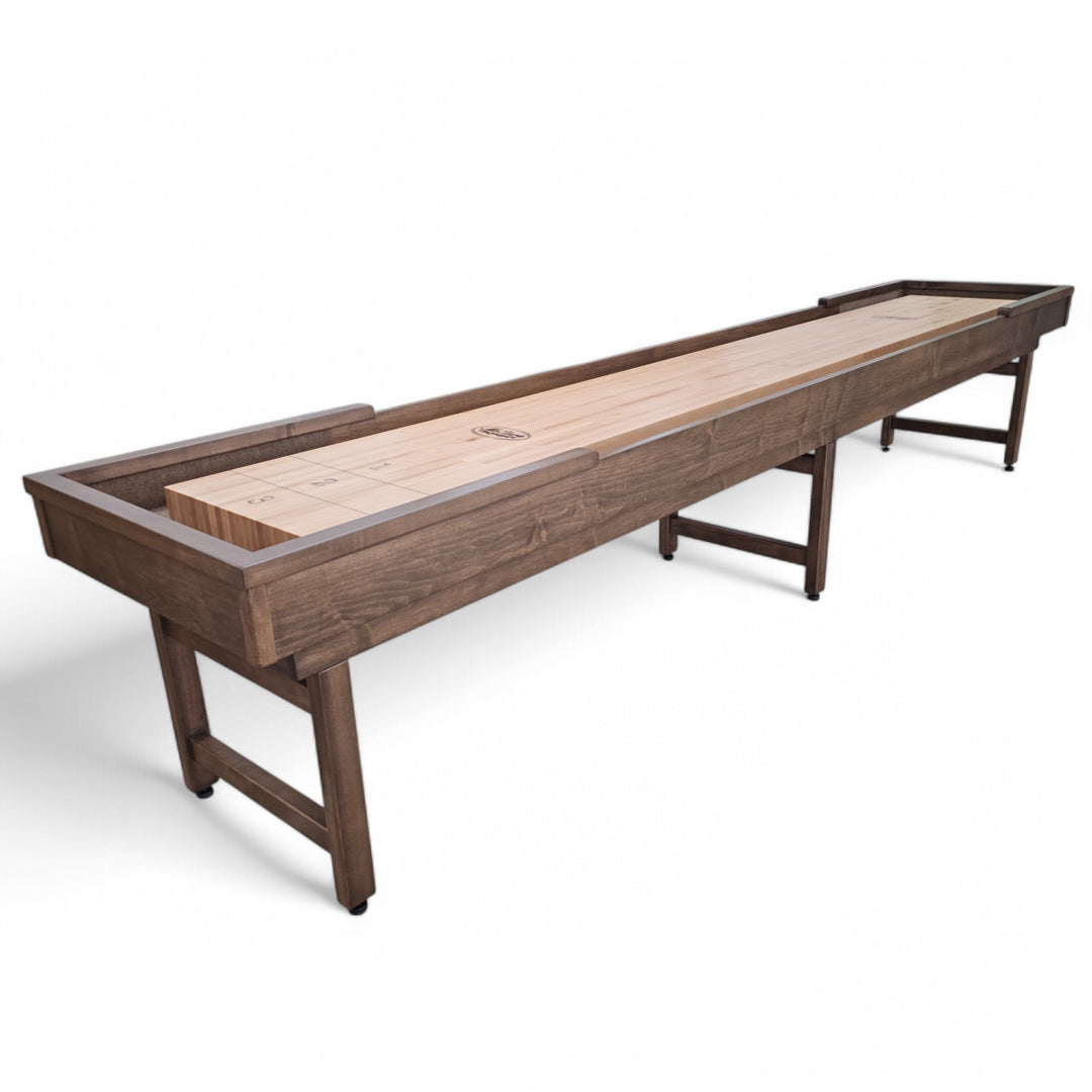 14' Michigander Shuffleboard Table Walnut