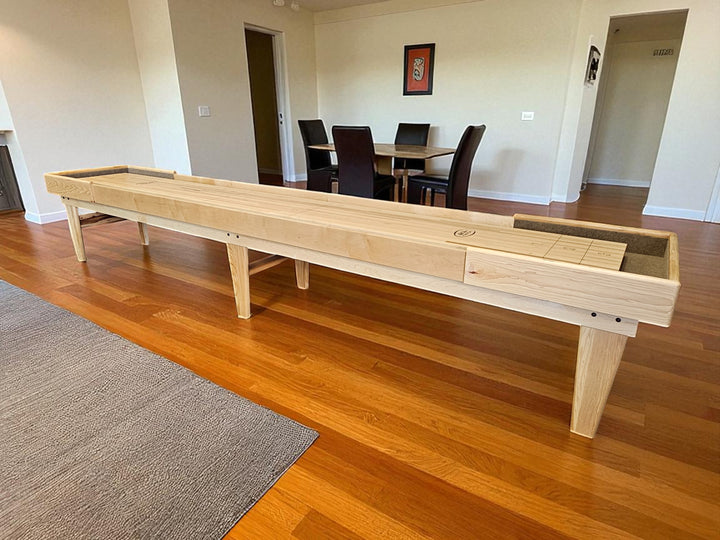 Texan Shuffleboard Table 14 Foot Hickory