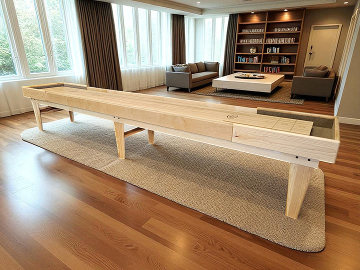 Texan Shuffleboard Table 16 Foot Hickory