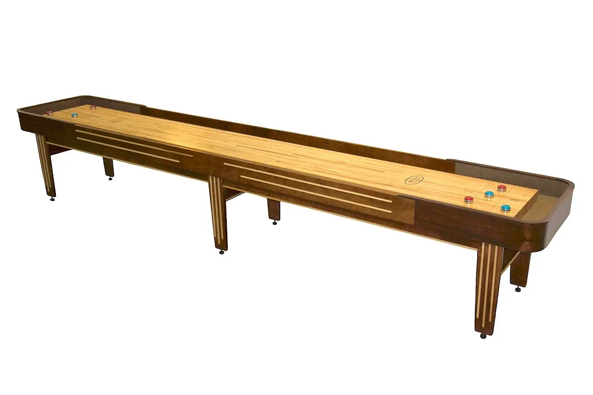 16 Foot Tournament II Deluxe Shuffleboard Table | McClure Tables