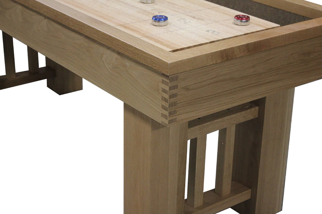 22' Ponderosa Oak Shuffleboard Table