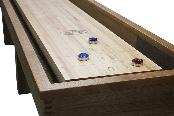 20' Ponderosa Oak Shuffleboard Table