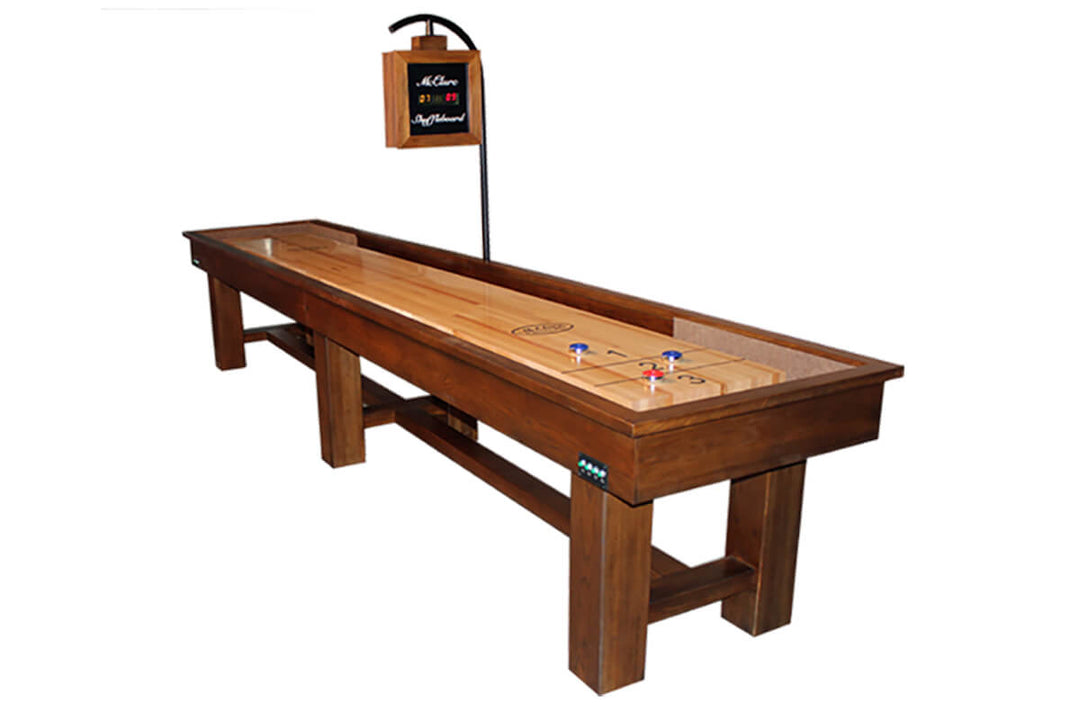 14' Ponderosa Oak Shuffleboard Table