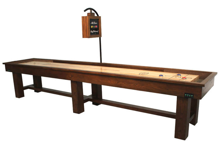 14' Ponderosa Oak Shuffleboard Table