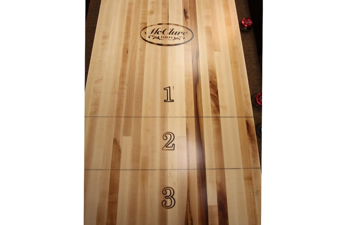 20' Sloan Maple Shuffleboard Table