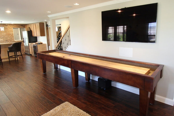 18' Sloan Maple Shuffleboard Table