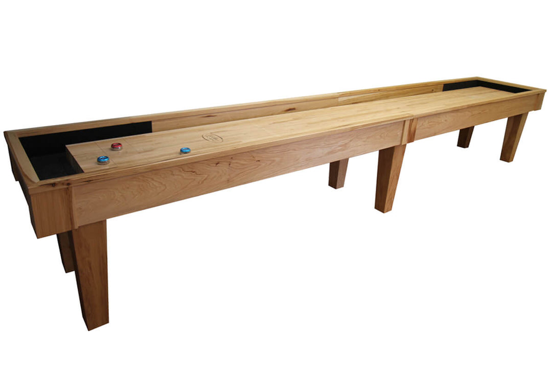 12' Sloan Hickory Shuffleboard Table