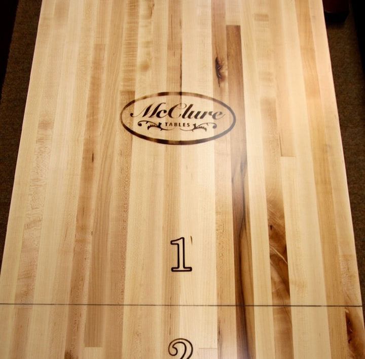 9' Sloan Walnut Shuffleboard Table