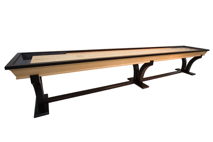 18' Veneto Maple Shuffleboard Table