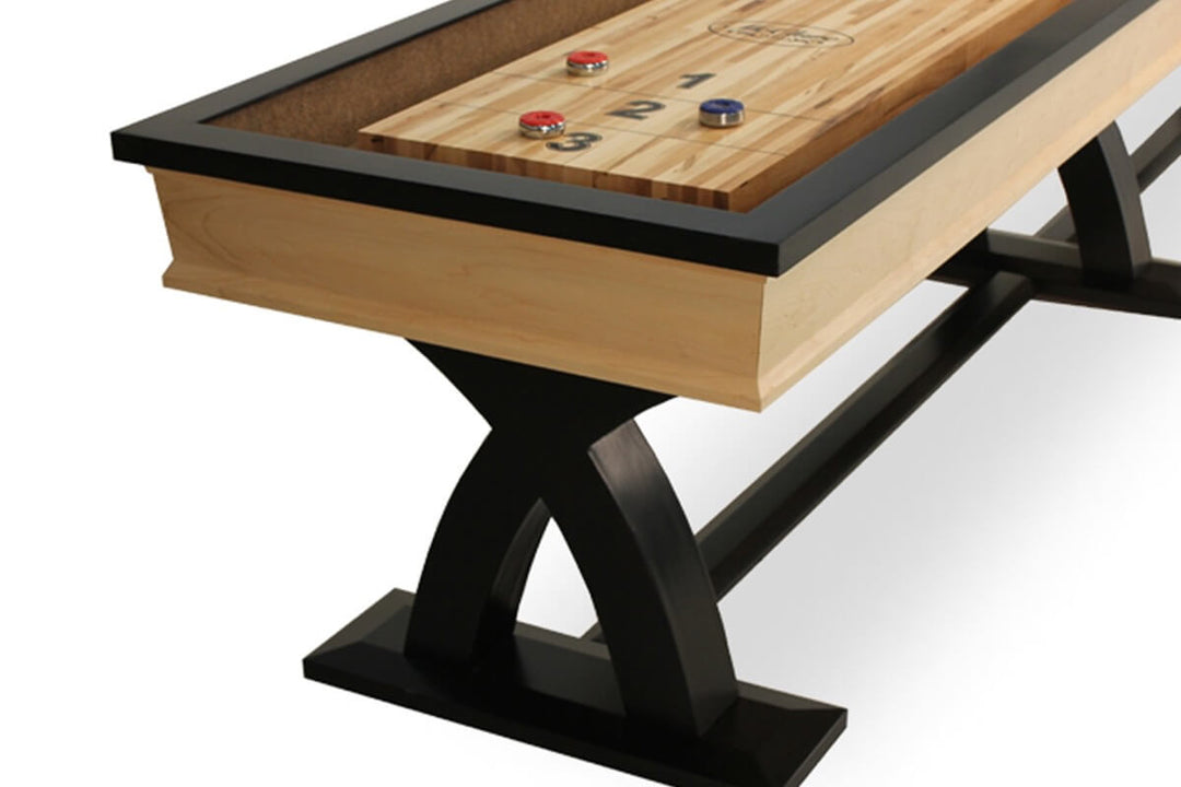 18' Veneto Maple Shuffleboard Table