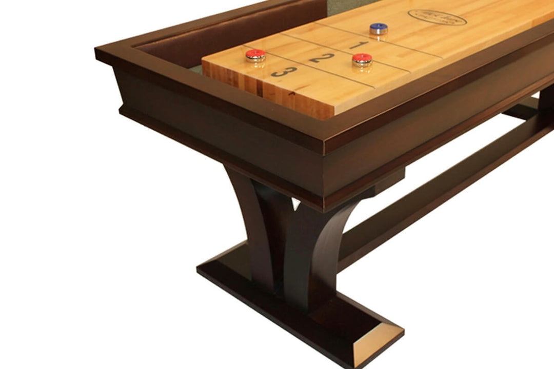 18' Veneto Maple Shuffleboard Table