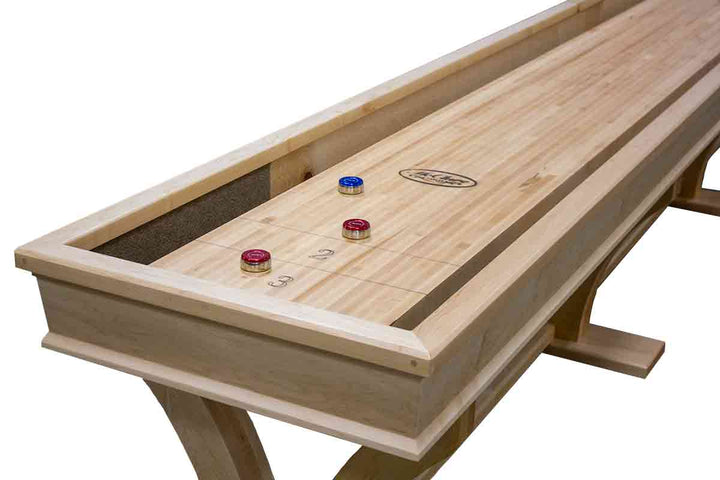 22' Veneto Maple Shuffleboard Table
