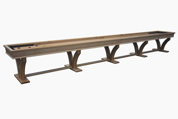 22' Veneto Maple Shuffleboard Table