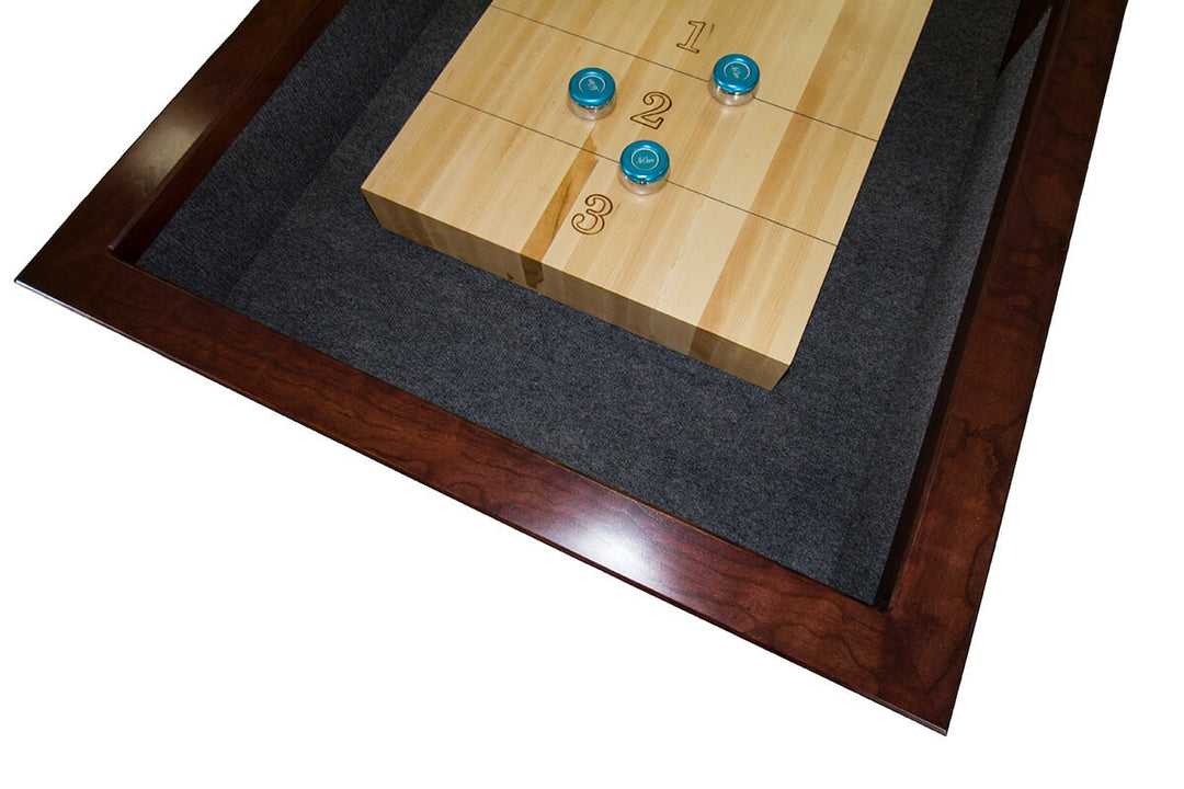 14' Veneto Cherry Shuffleboard Table