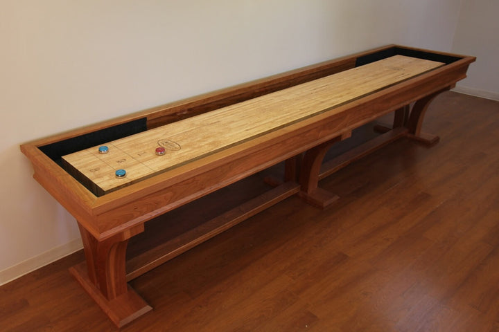 16' Veneto Cherry Shuffleboard Table