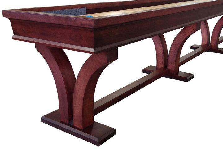 18' Veneto Cherry Shuffleboard Table