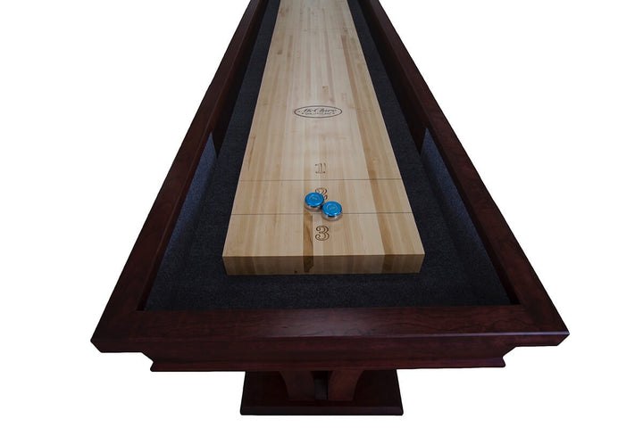 18' Veneto Cherry Shuffleboard Table