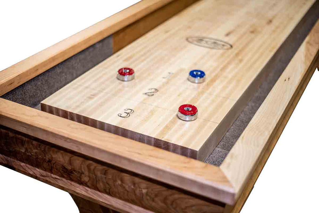 18' Veneto Cherry Shuffleboard Table