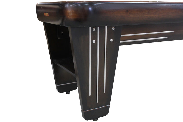 18' Rock-Ola Walnut Shuffleboard Table