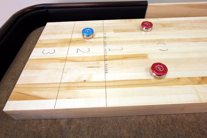 22' Rock-Ola Walnut Shuffleboard Table