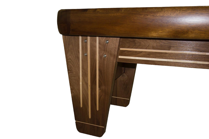22' Rock-Ola Walnut Shuffleboard Table