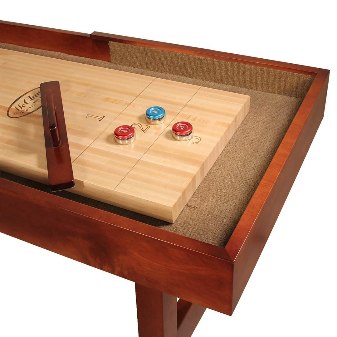 9' Contempo Shuffleboard Table with Wood Leg