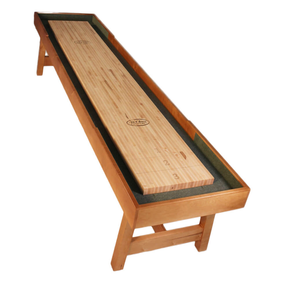 12' Contempo Shuffleboard Table with Wood Legs