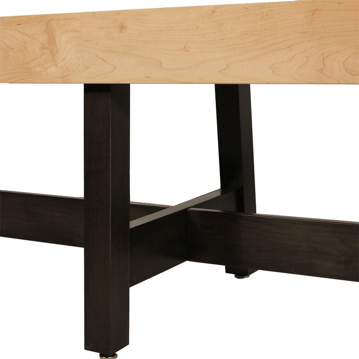 16' Contempo Shuffleboard Table with Wood Legs