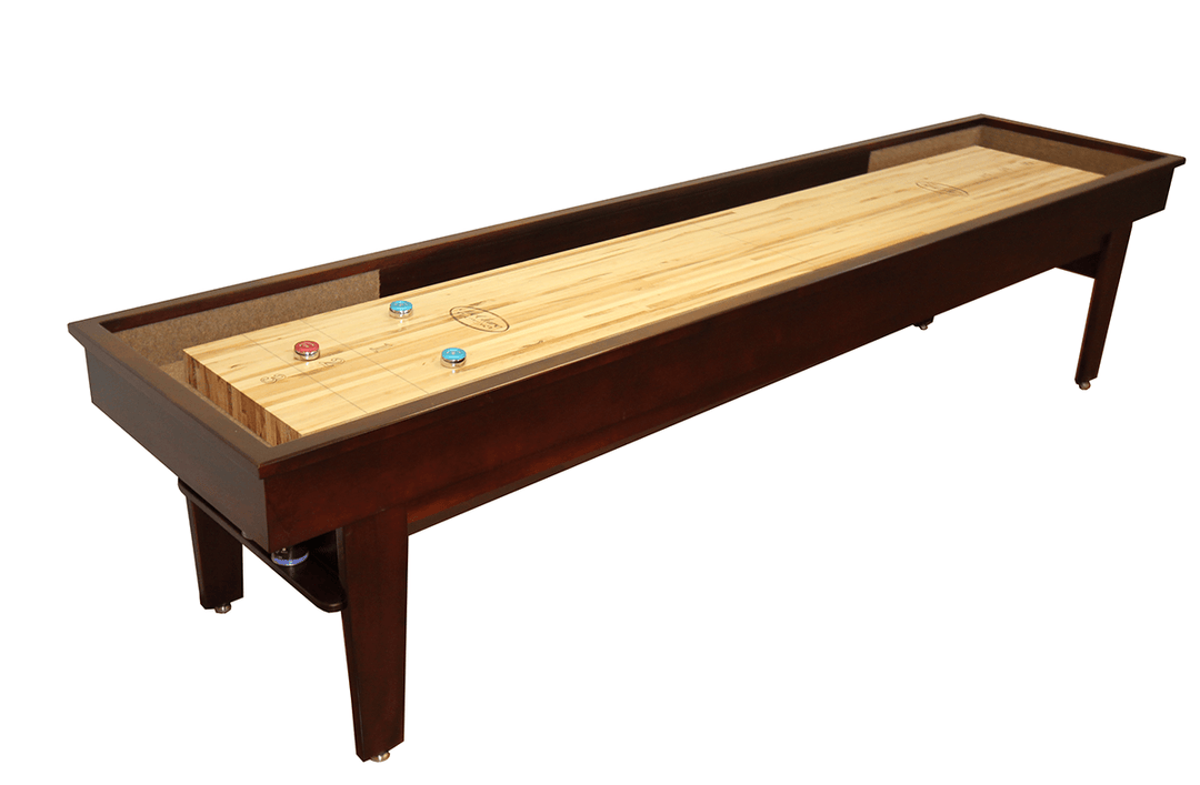 12' Patriot Shuffleboard Table Mocha