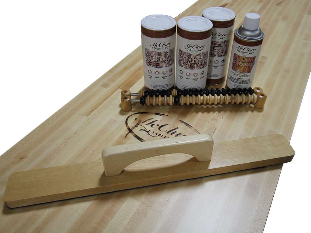 Shuffleboard Wax and Spray – McClure Tables
