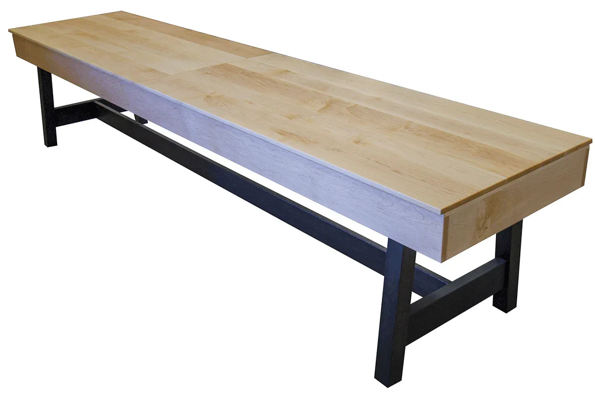 Shuffleboard Dining Top Solid Maple 12 Foot | McClure Tables