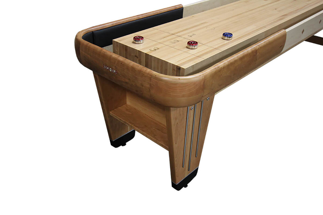 12' Rock-Ola Shuffleboard Table  Cherry