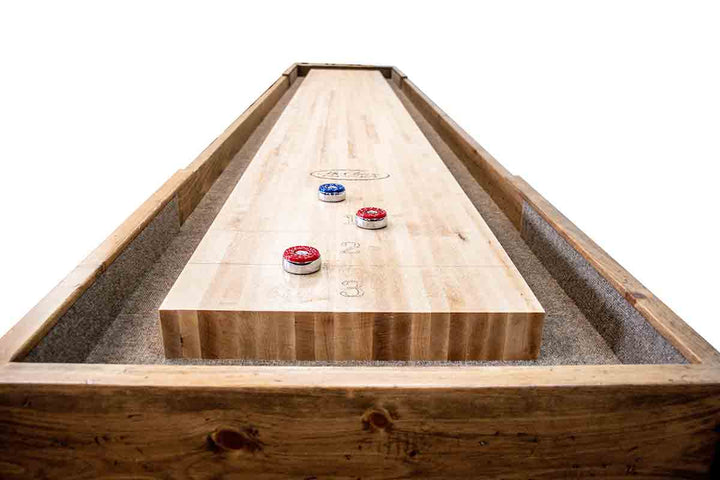 12' Parson's Pine Shuffleboard Table