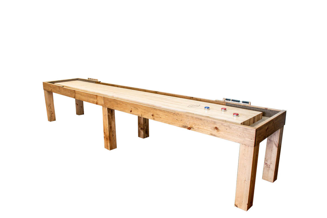 18' Parson's Pine Shuffleboard Table