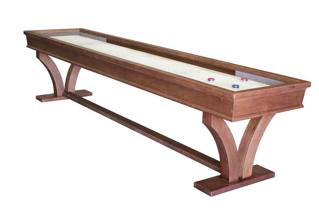 18' Veneto Tulipwood Shuffleboard Table
