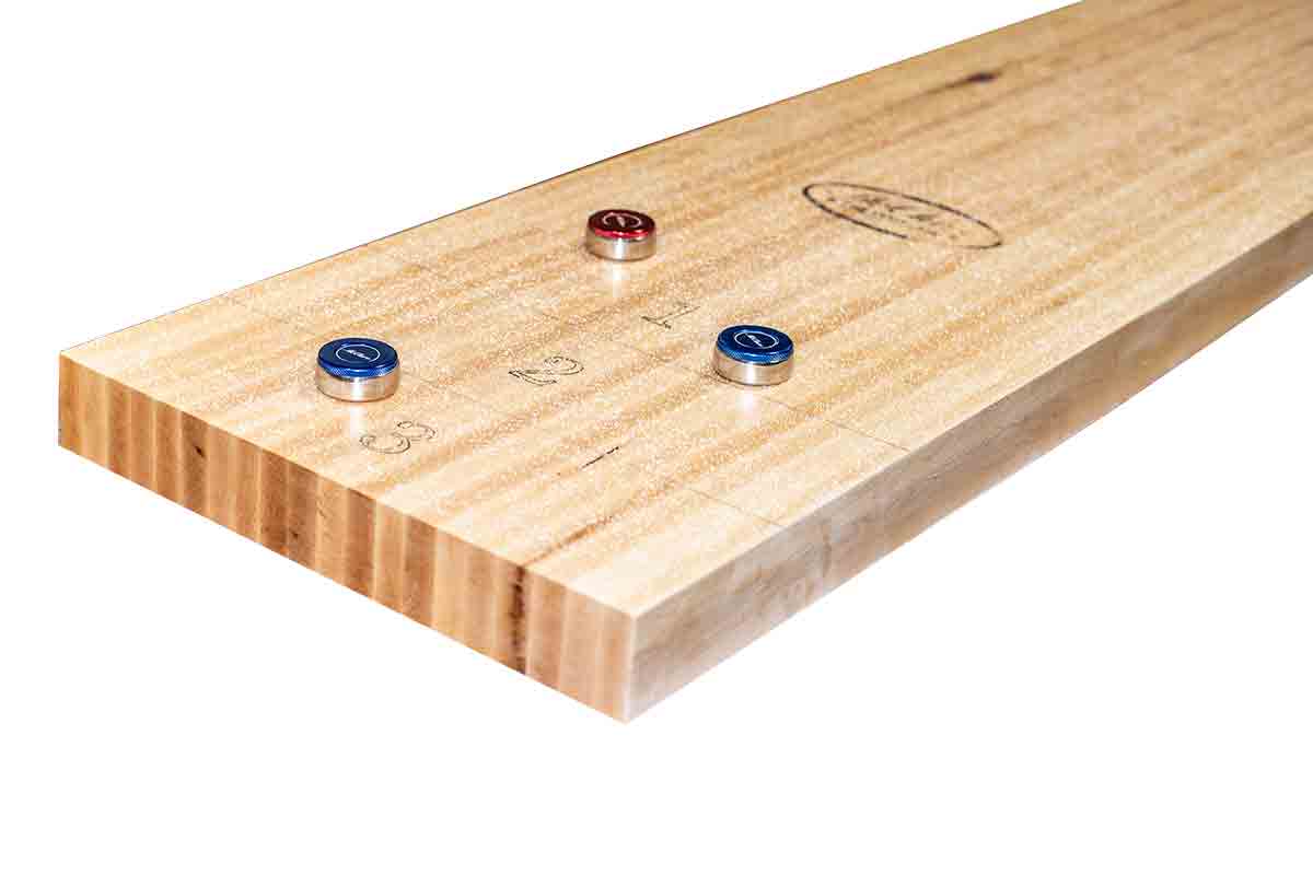 Shuffleboard Butcher Block 3" PlaySurface Upgrade McClure Tables