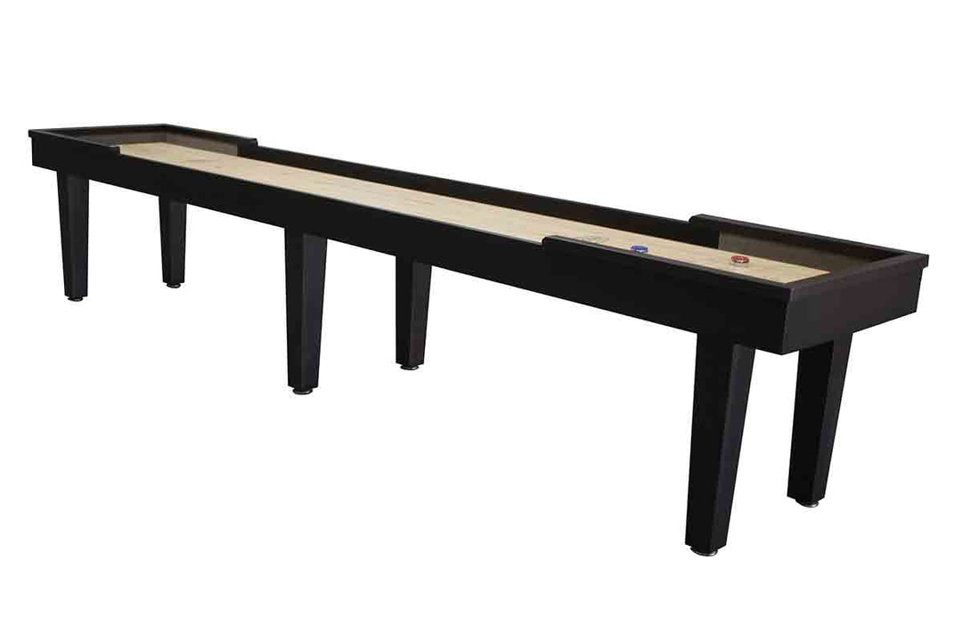 14' Hamilton Shuffleboard Maple Walnut ( 2" x 20" Playboard )