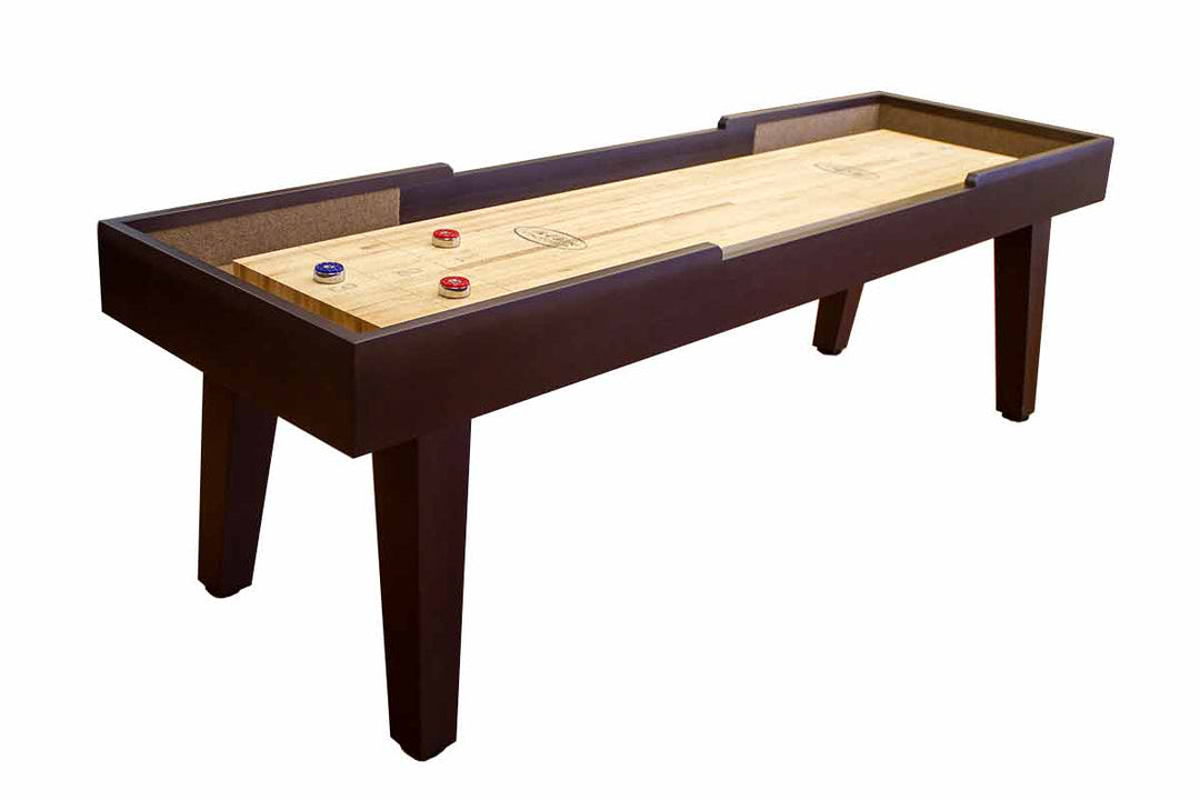 9' Ludington Shuffleboard Tulipwood Walnut