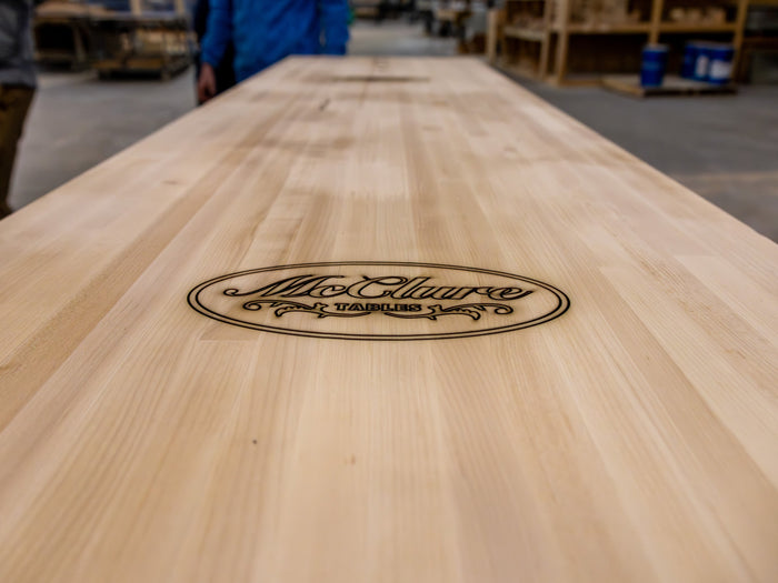 Shuffleboard Butcher Block 