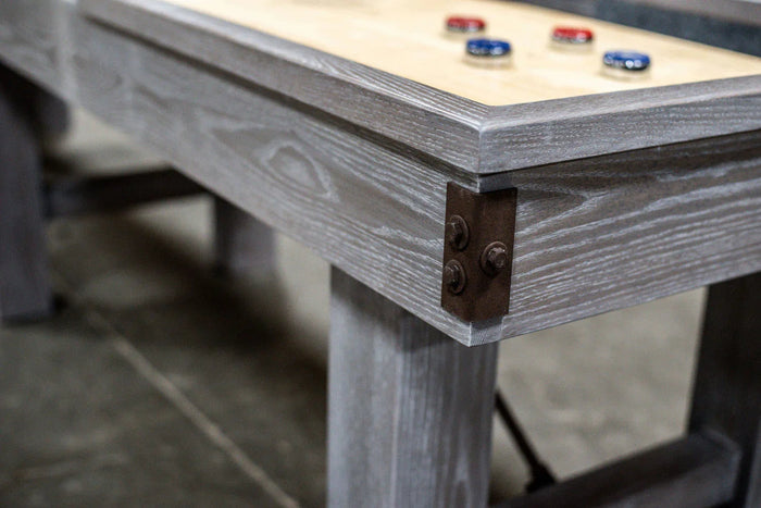 Shuffleboard Table Comparison · Champion VS McClure Tables