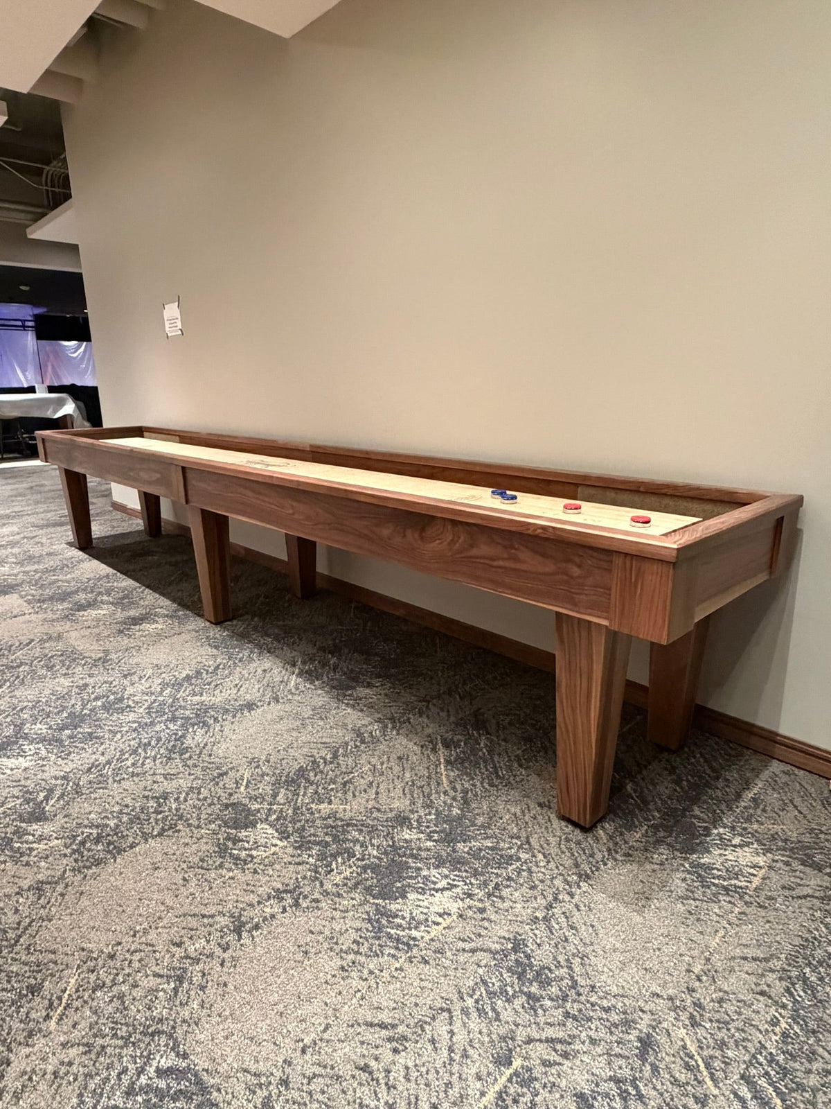 Sloan Shuffleboard on Carpet 