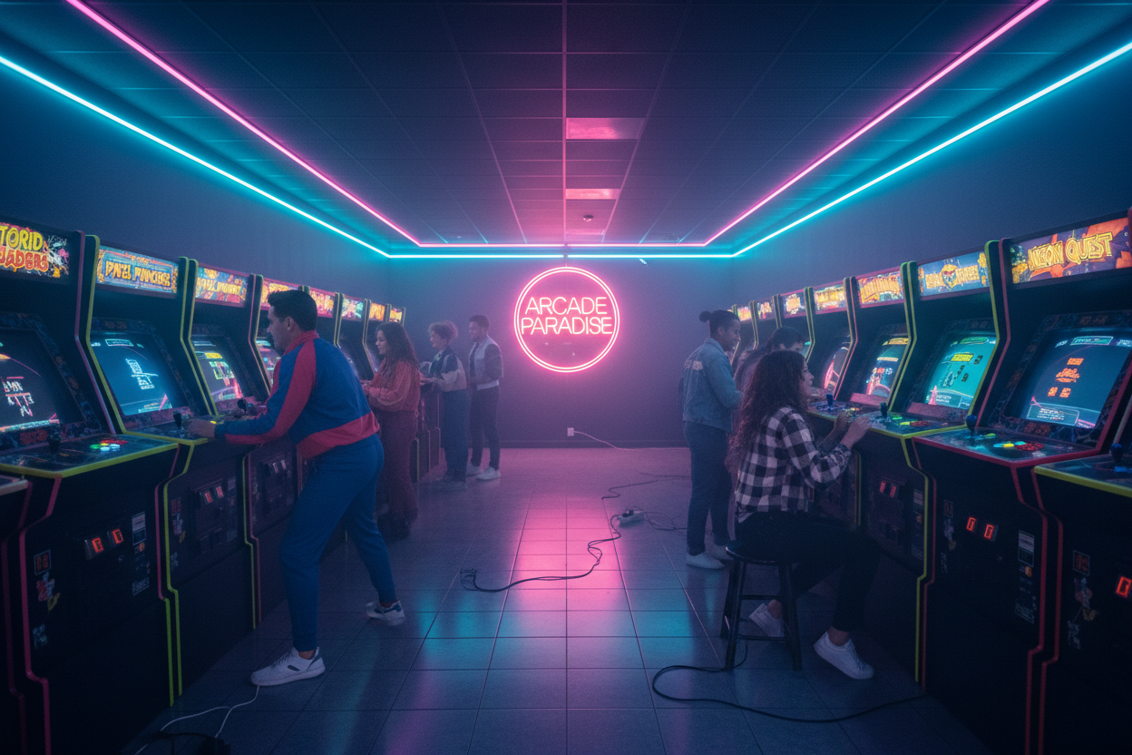 Man Cave Essentials: Arcade At Home