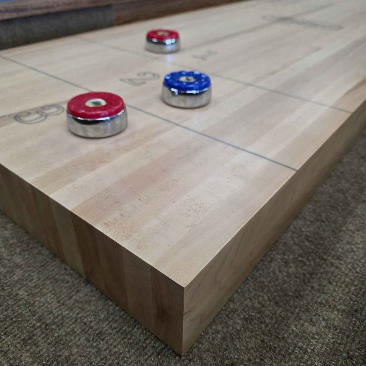 Shuffleboard Butcher Block 
