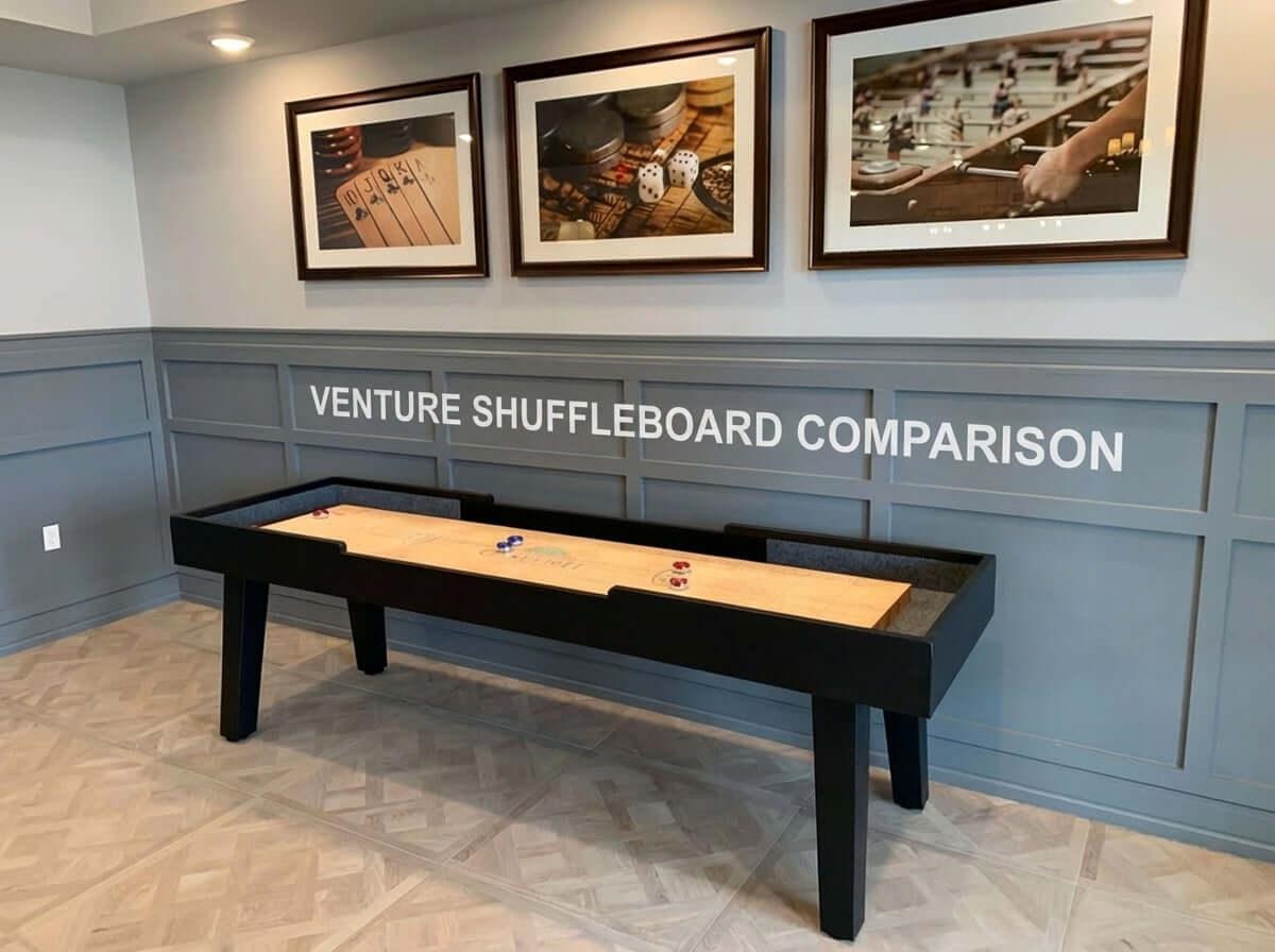 Venture Shuffleboard Table Comparison