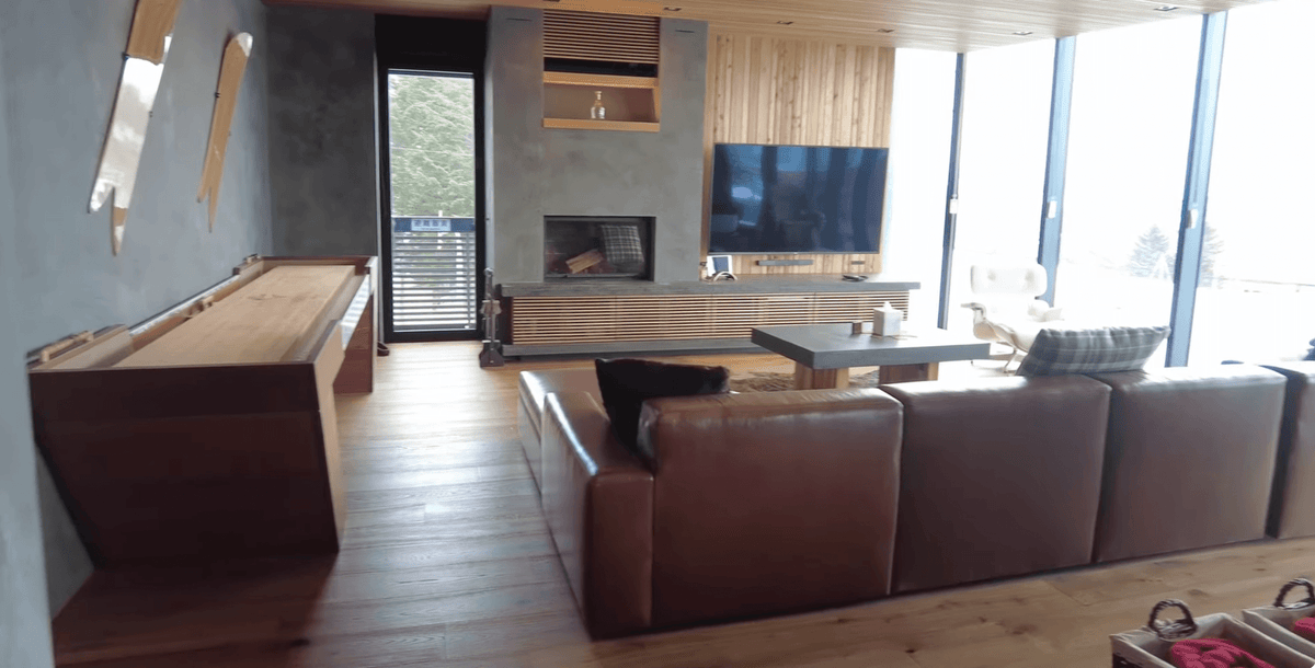 Luxury Penthouse Shuffleboard Installation at Haku Villas Niseko, Japan