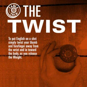 shoot your shuffleboard pucks