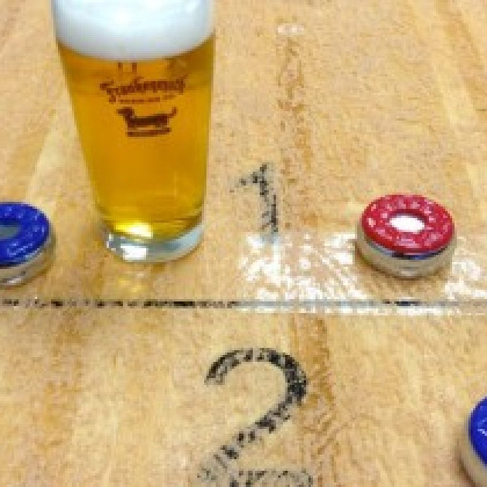 Grand Rapids Cool City Great Beer Handcrafted McClure Shuffleboard Tables
