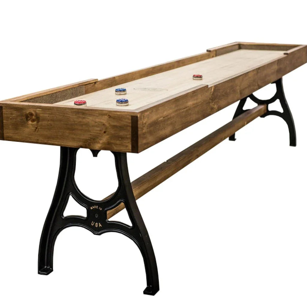 Shuffleboard Interactive Shuffleboard Assembly Instructions for McClure Tables