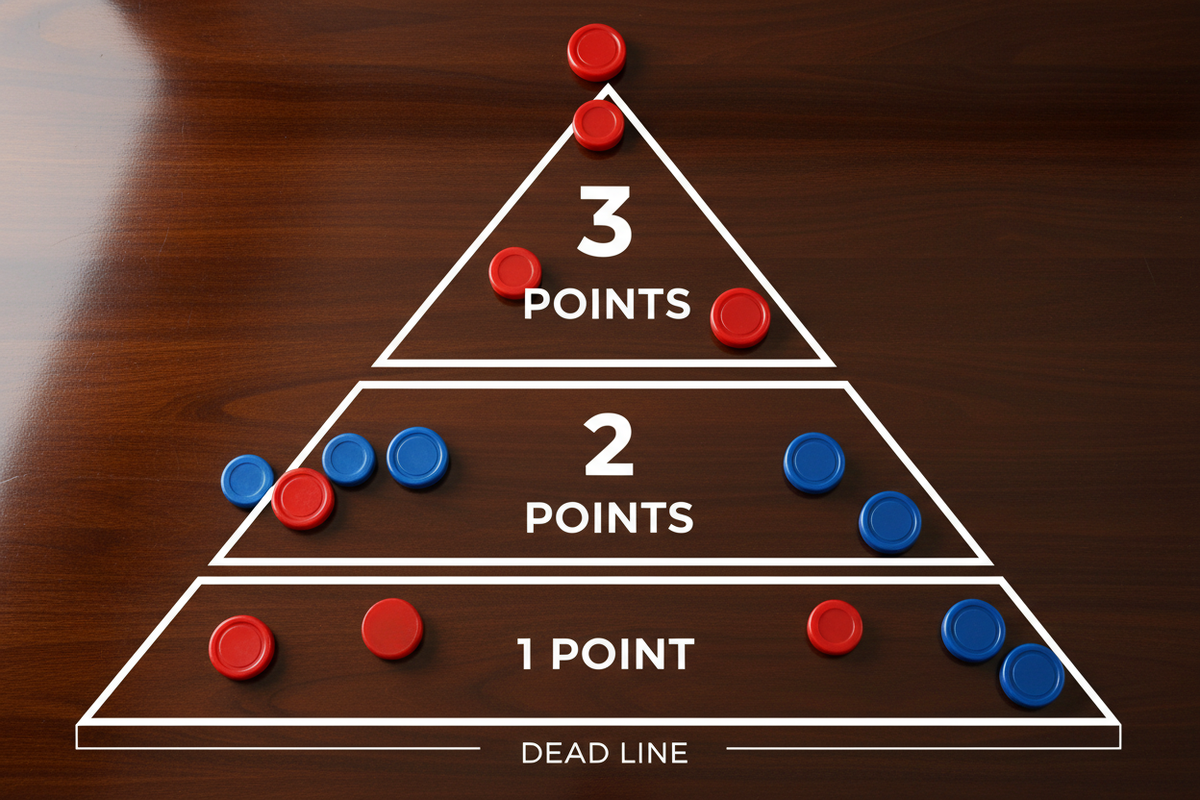 Scoring Shuffleboard is as Easy as One, Two, Three!