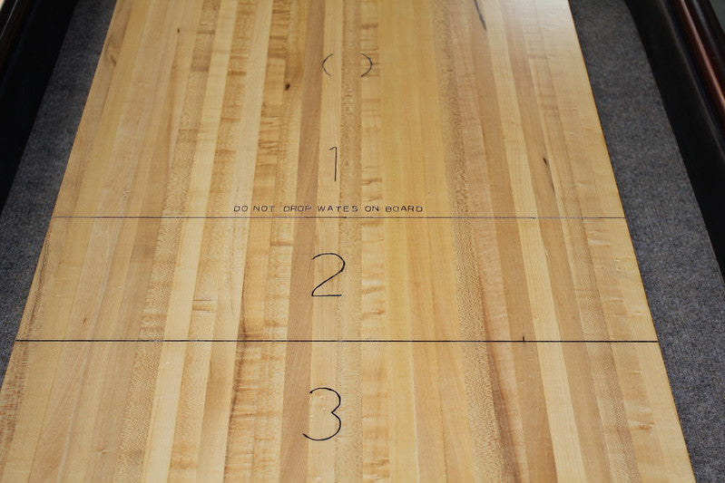 Rock-Ola Antique Shuffleboard Table Restoration